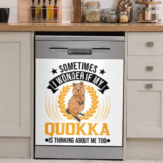 Quokka Gift Short-tailed Kangaroo Dish Washer Covers