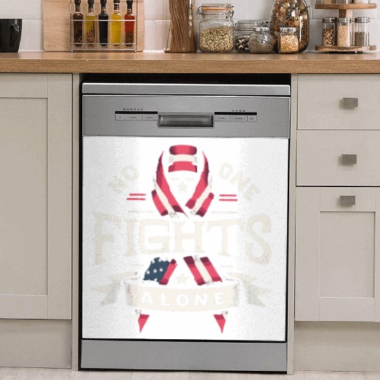No One Fights Alone US Family Veteran Awareness Dish Washer Covers