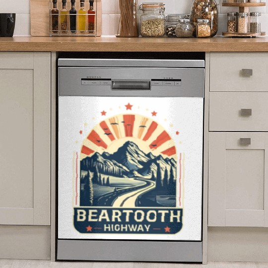 Beartooth Highway US 212 Dish Washer Covers