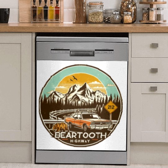 Beartooth Highway US 212 Dish Washer Covers