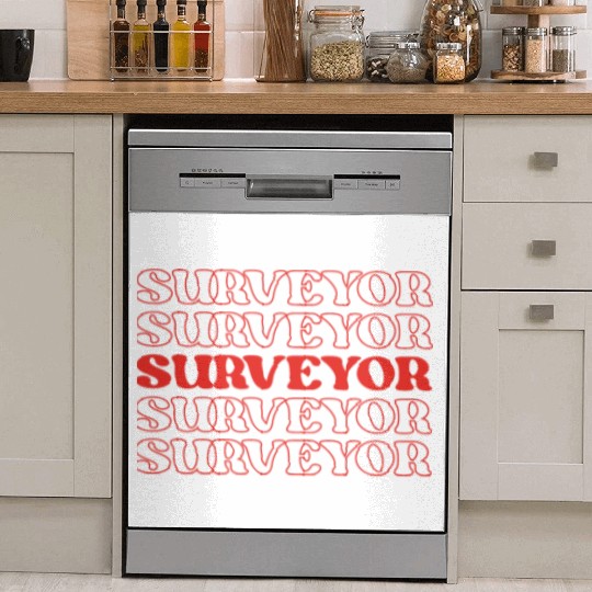 Surveyor Mapper Land Surveyor Geospatial Expert Dish Washer Covers
