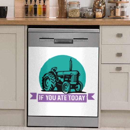 Thank a Farmer Thankful Person Gift Dish Washer Covers