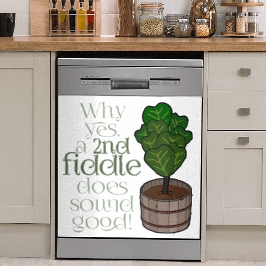 2nd fiddle... leaf fig Dish Washer Covers