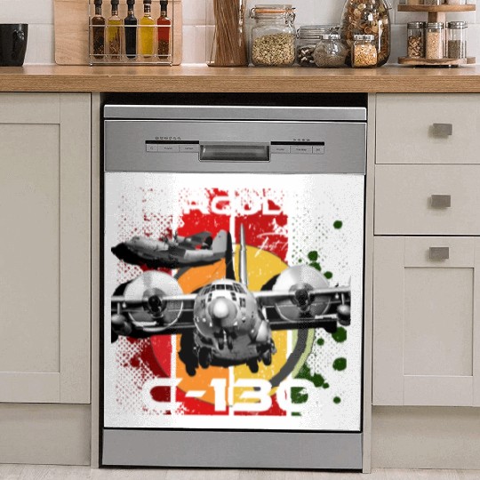 C-130 Hercules Military Aircraft Dish Washer Covers