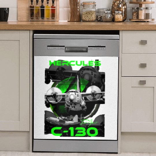 C-130 Hercules Military Aircraft Dish Washer Covers