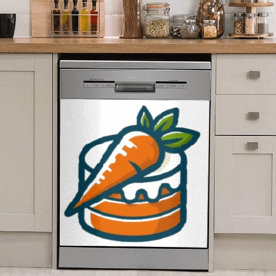 Carrot Cake Dish Washer Covers
