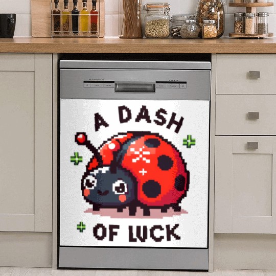 Ladybug: A dash of luck Dish Washer Covers