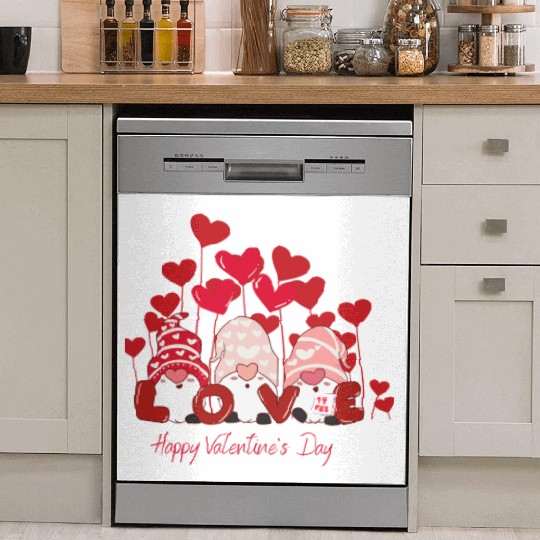 "Saint Valentin" Dish Washer Covers