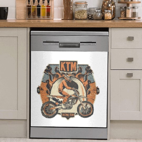 ktm racing team Dish Washer Covers