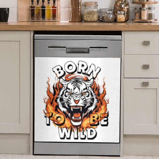 Born To Be Wild, Tiger Dish Washer Covers