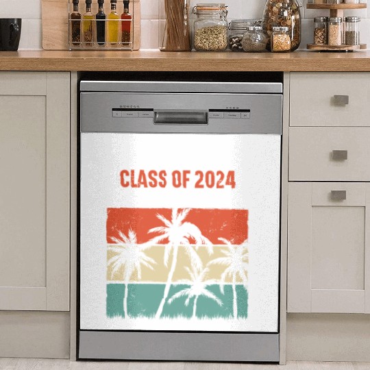 2024 Retirement Countdown Beach Dish Washer Covers