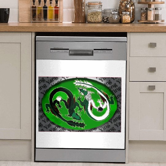 Yang and Ying Dish Washer Covers