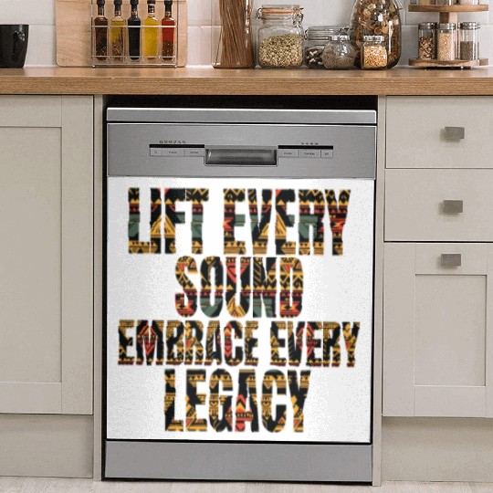 Legacy Embrace: Black History Design Dish Washer Covers