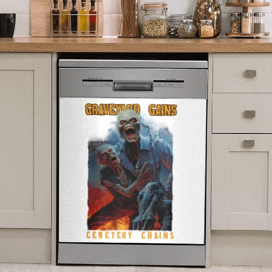 Graveyard Gains Cemetery Chains Dish Washer Covers
