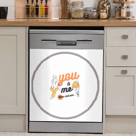 Mom and son Dish Washer Covers
