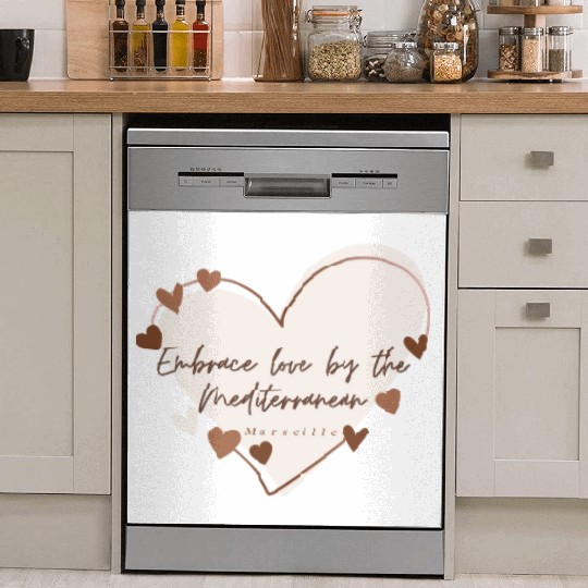 Embrace love by the Mediterranean Dish Washer Covers