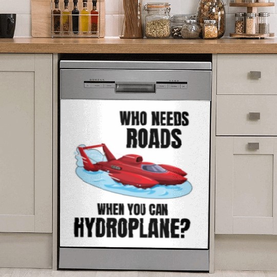 Hydroplane Racing Adventure: Leave Roads Behind! Dish Washer Covers