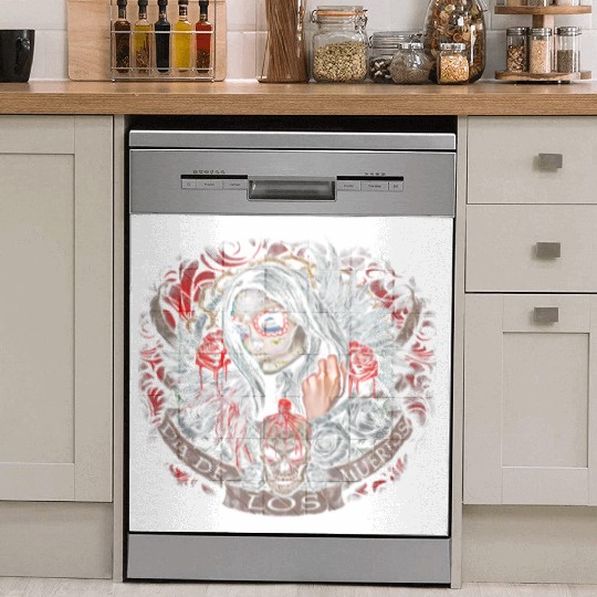 Dia de Los Muertos Sugar Skull Design Dish Washer Covers