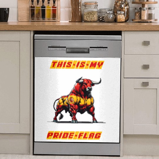 This is my pride flag Spain Dish Washer Covers
