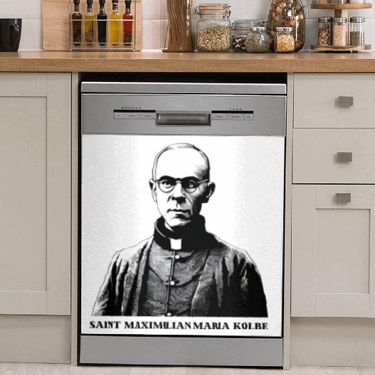 Saint Maximilian Maria Kolbe Dish Washer Covers