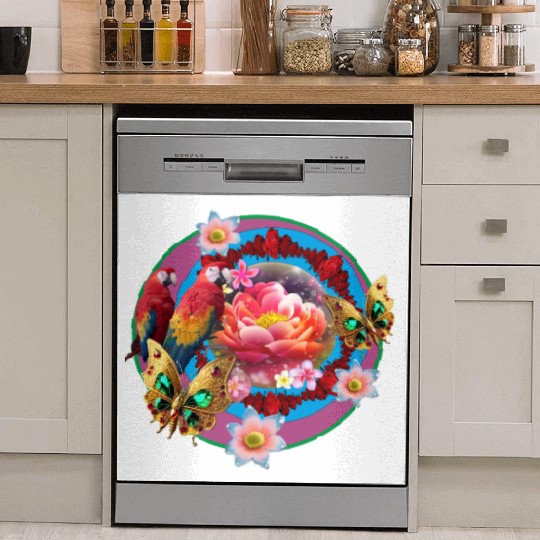 Hello spring design Dish Washer Covers