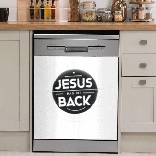 Jesus Has My Back 19 Dish Washer Covers