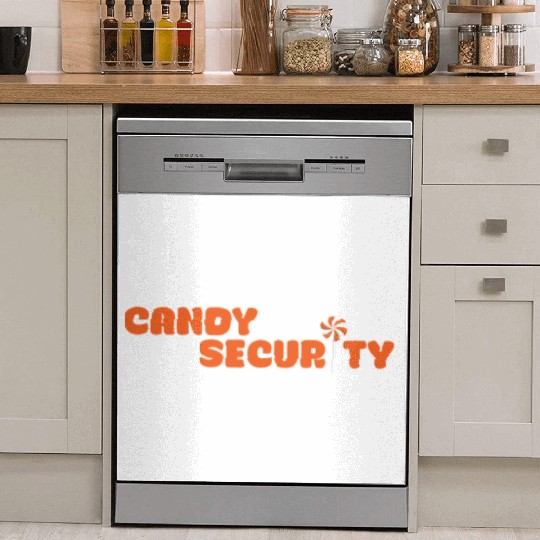 Candy Security Mom Dad Matching Birthday Costume Dish Washer Covers