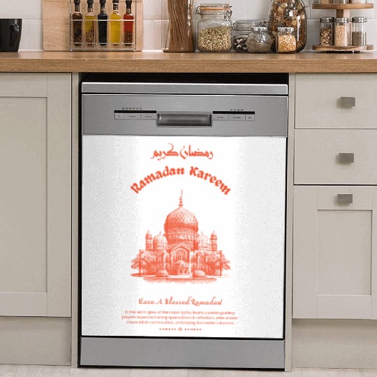 Ramadan Kareem Dish Washer Covers