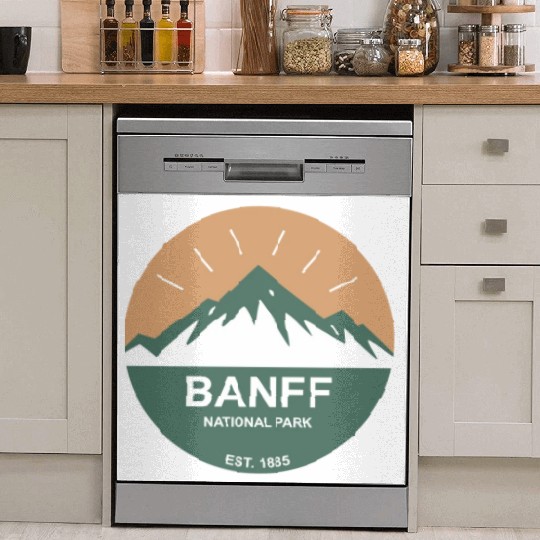 Banff National Park Dish Washer Covers