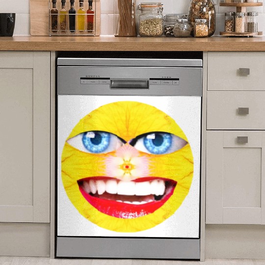 Smile Face Have a Nice Day Promote Happiness Joy Dish Washer Covers