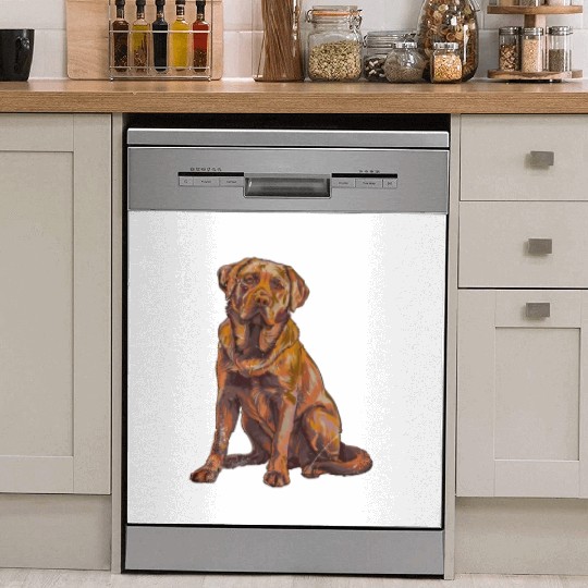 Labrador Owner I LOVE MY CHOCOLATE LAB Dish Washer Covers
