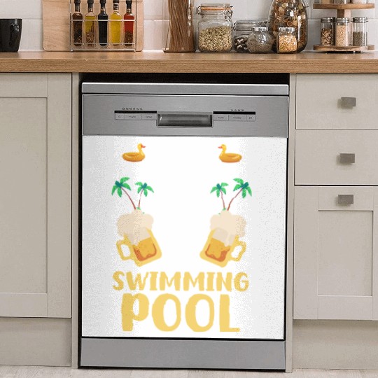 Swimming Pool Summer Cooling Off Friends Dish Washer Covers