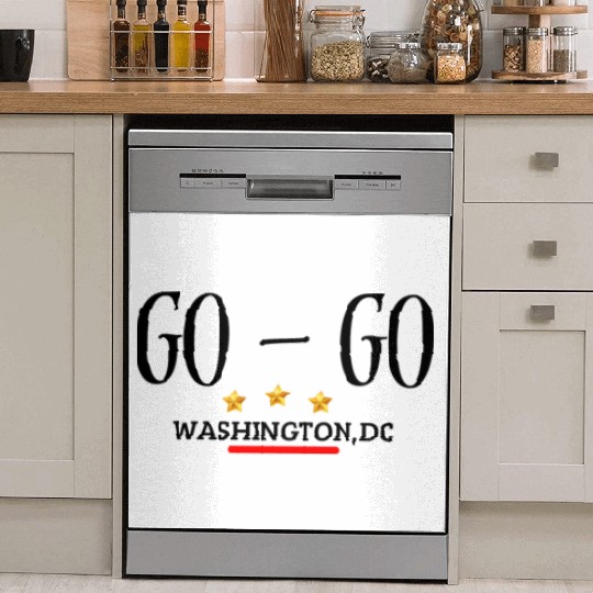 GO-GO DC on unisex Dish Washer Covers