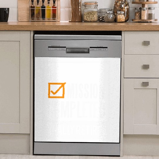 Retirement - Retired Data-Scientist Dish Washer Covers