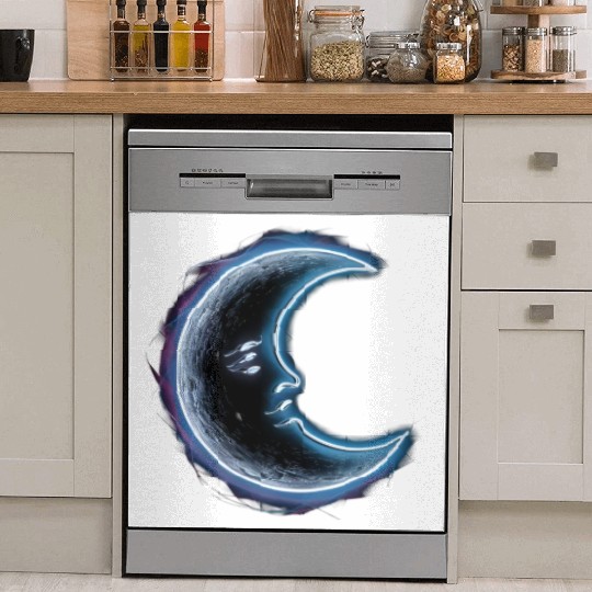 Neon moon Dish Washer Covers