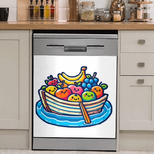 Fruity Boat Adventure Dish Washer Covers