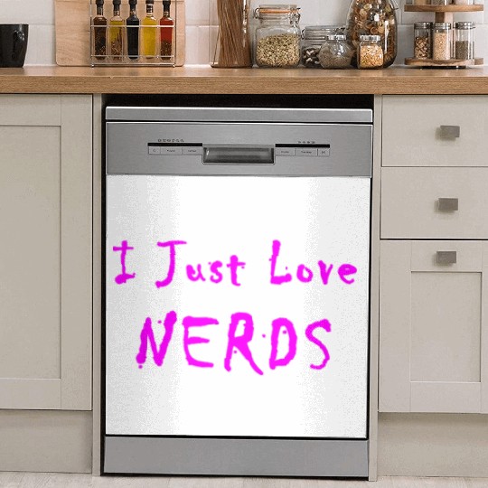 I Just Love Nerds Dish Washer Covers