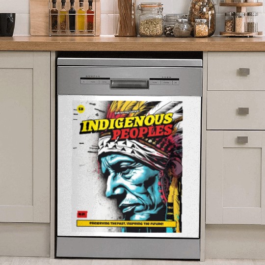 Indigenous Peoples Embracing Culture Dish Washer Covers
