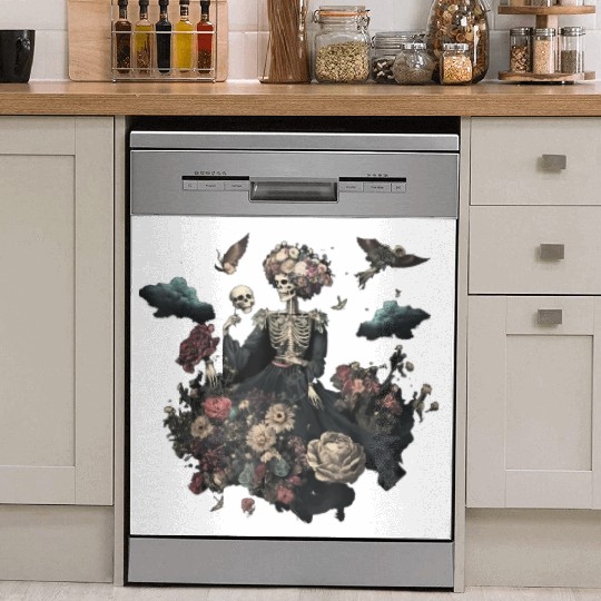 Aesthetic clothes Fairycore Gothic Dish Washer Covers