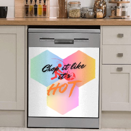 Chop It Like It's Hot cooking Dish Washer Covers