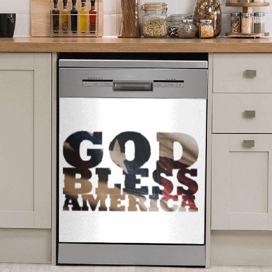 God Bless America Dish Washer Covers