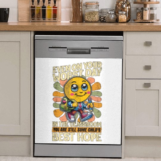 Literature Teacher Even On Your Worst Day Educator Dish Washer Covers