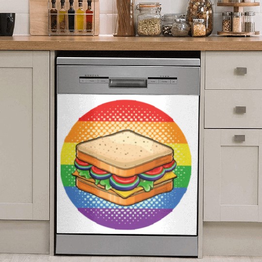 LGBTQ Sandwich Dish Washer Covers