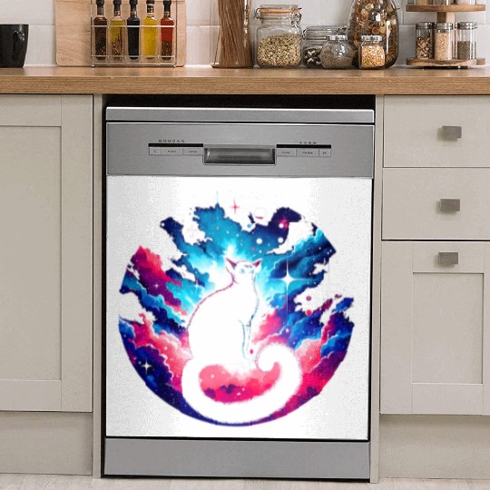 Cool Galaxy Graphic Space Art Dish Washer Covers
