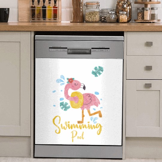 Pool Party Diving Summer Dish Washer Covers