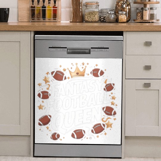 fantasy football queen 2024 Dish Washer Covers