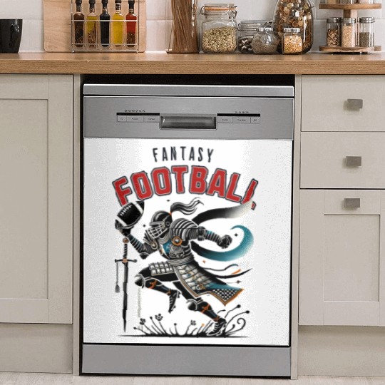 Fantasy Football Samurai Dish Washer Covers