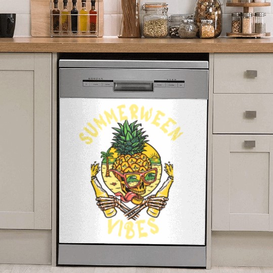 Summer and Halloween atmosphere - fun design Dish Washer Covers