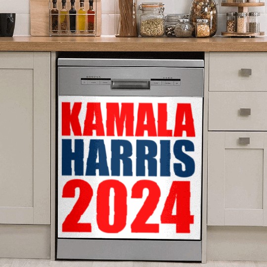 President Kamala Harris 2024, Madam President Dish Washer Covers