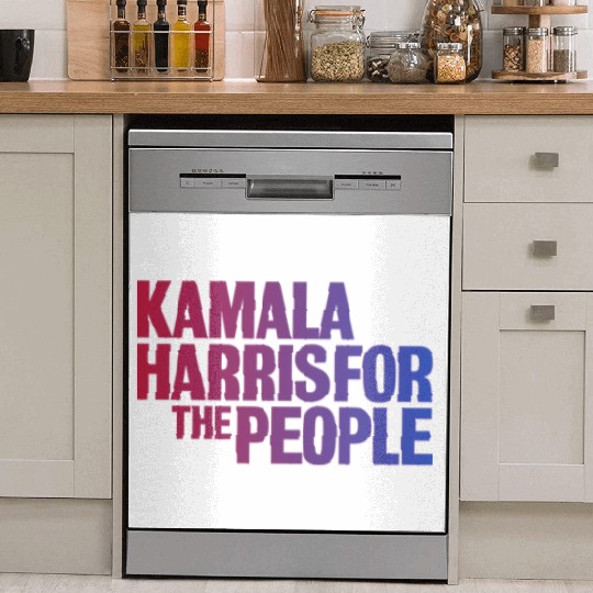 Kamala Harris for the People 2024 President Dish Washer Covers